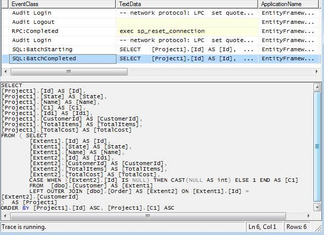 EF generated SQL might be ugly, but it is efficient in this case.