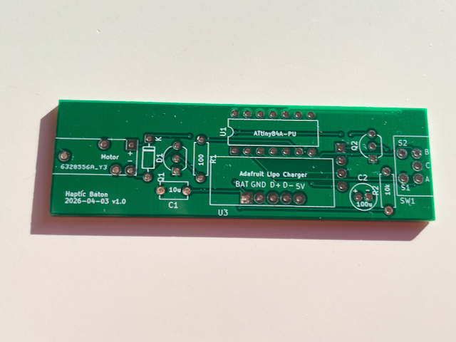 Manufactured PCB