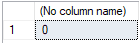 0result